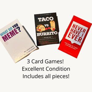 Family Card Games (New in Box!)